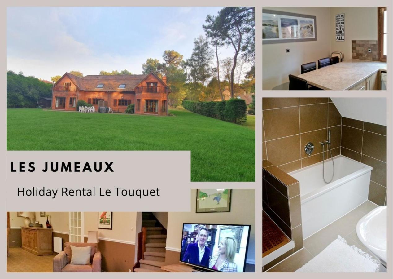 Les Jumeaux - Le Touquet Villa Exterior foto